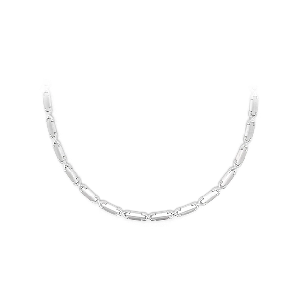 Damen Weißgold Halskette