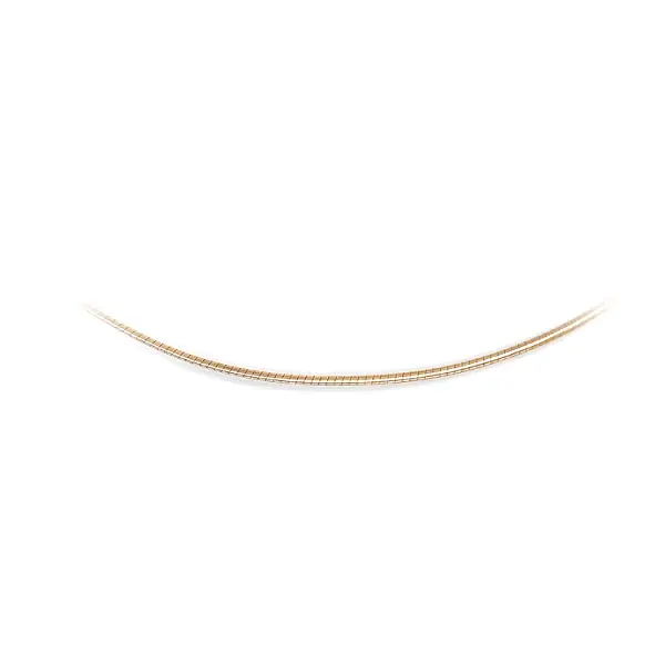 Gold Damen Kette Omega