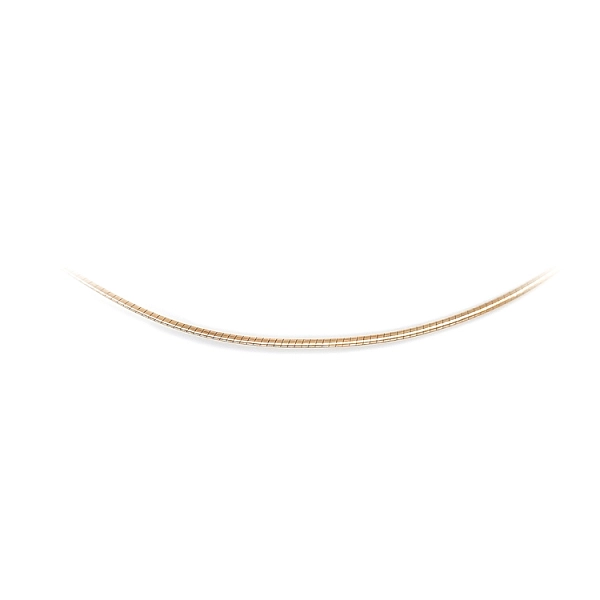 Gold Damen Kette Omega