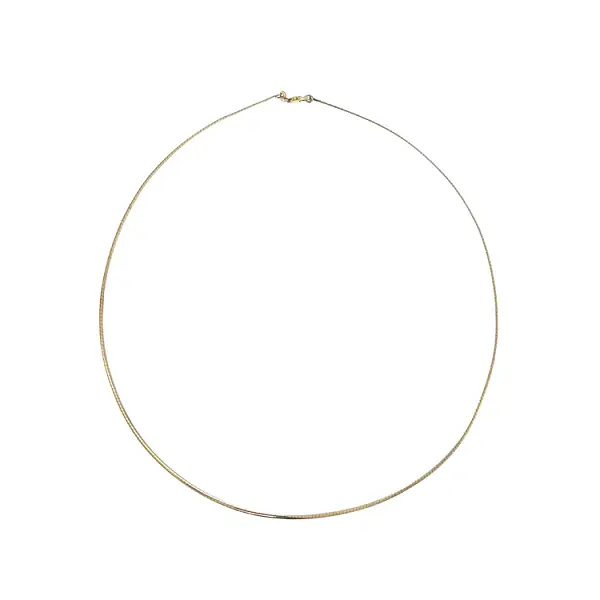 Gold Damen Kette Omega