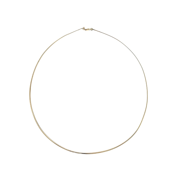 Gold Damen Kette Omega