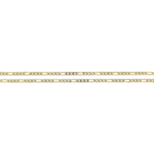 Goldene Kette Figaro