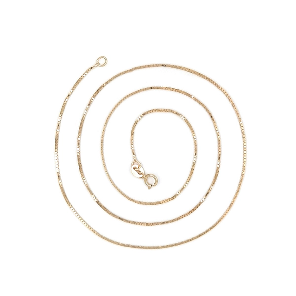 Goldene Kette Würfel - Würfel