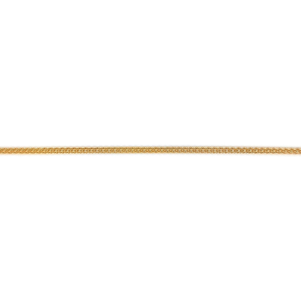 Gold Doppelkette Anker