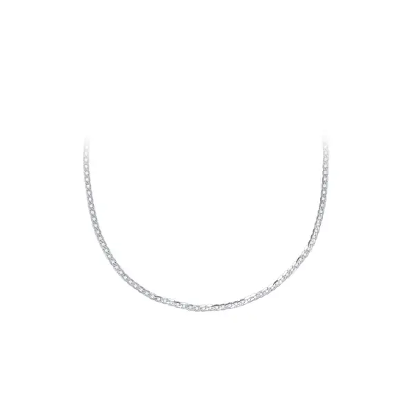 Weißgold-Panzerkette