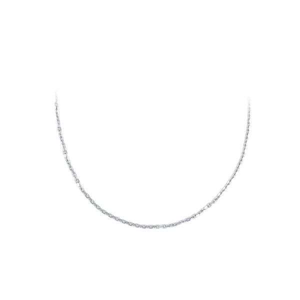 Anker Weißgold Kette