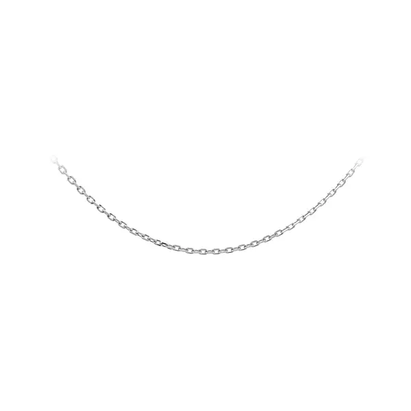 Weißgoldkette Anker