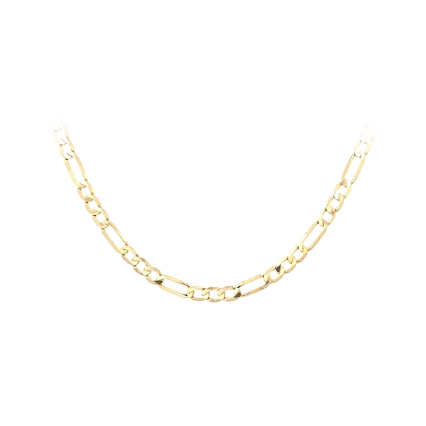 Gold Herrenkette Figaro 4,70 mm