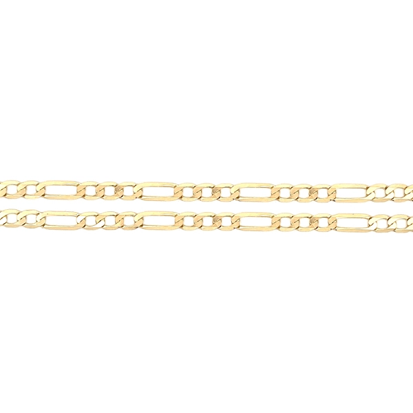 Gold Herrenkette Figaro 4,70 mm