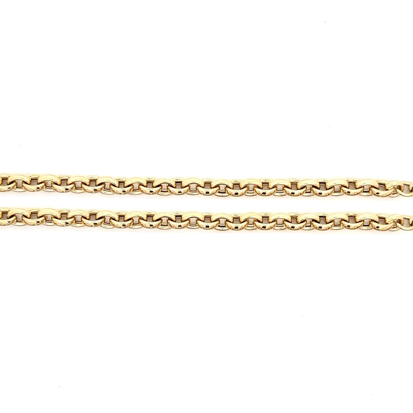 Goldhalskette mit Zirkonen