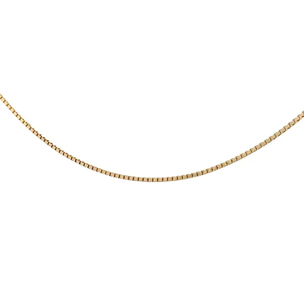 Goldene Kette Würfel - Würfel