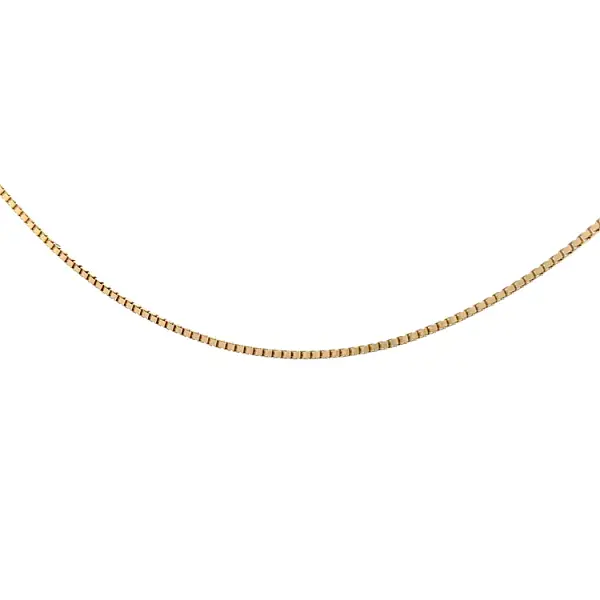 Goldene Kette Würfel - Würfel