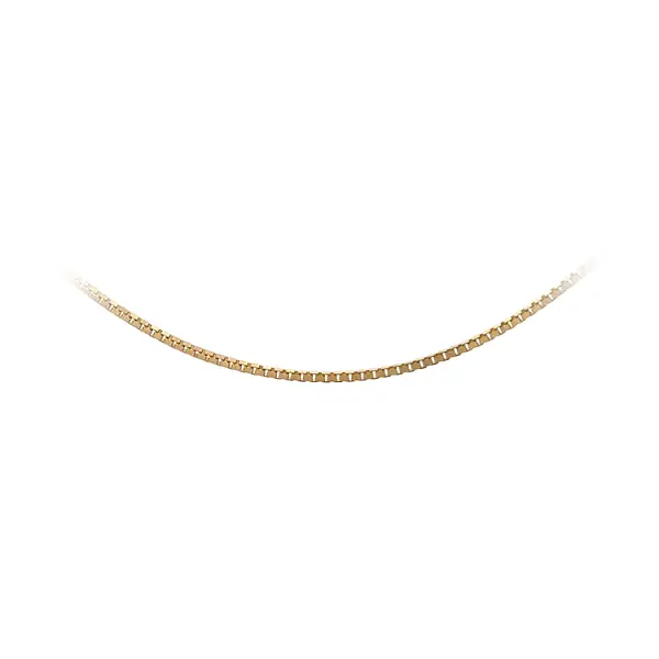 Goldene Kette Würfel - Würfel