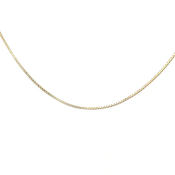 Goldene Kette Würfel - Würfel