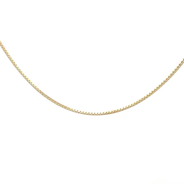 Goldene Kette Würfel - Würfel