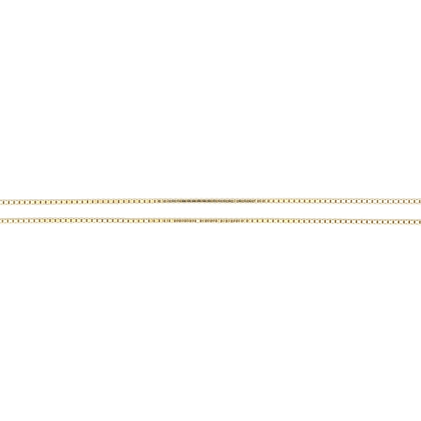 Goldene Kette Würfel - Würfel