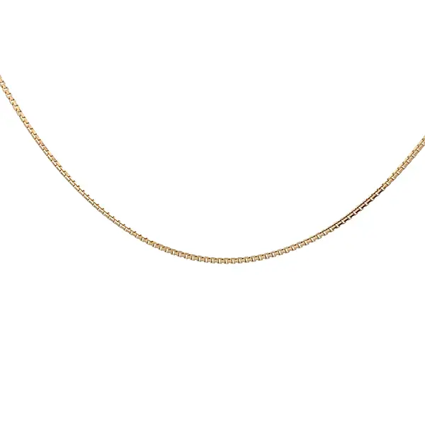 Goldene Kette Würfel - Würfel