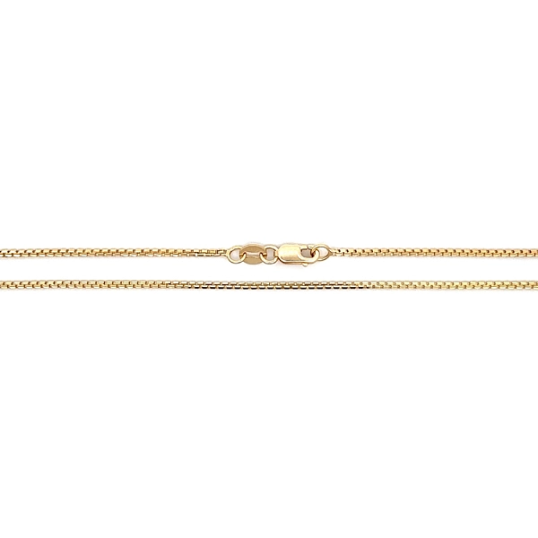 Goldene Kette Würfel - Würfel