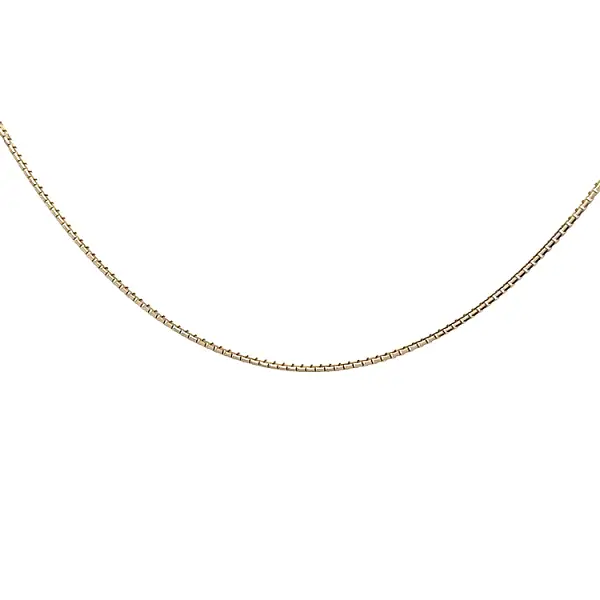 Goldene Kette Würfel - Würfel