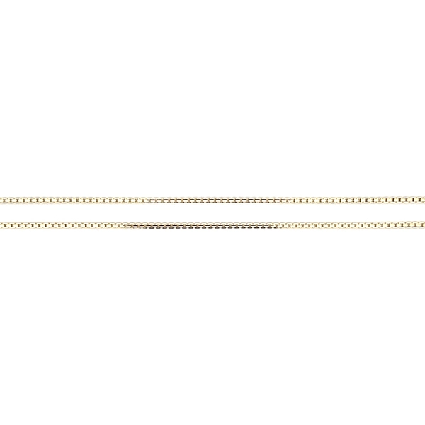 Goldene Kette Würfel - Würfel