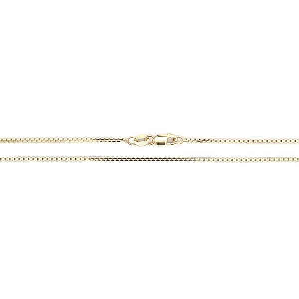 Goldene Kette Würfel - Würfel