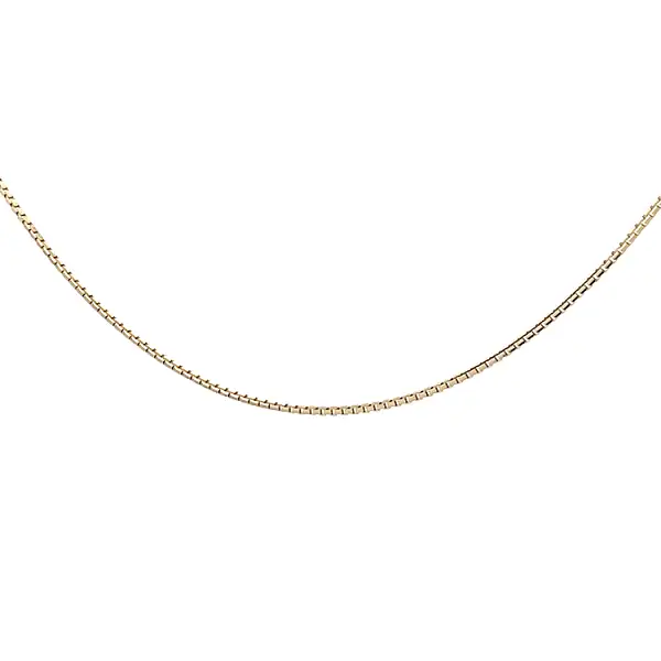 Goldene Kette Würfel - Würfel