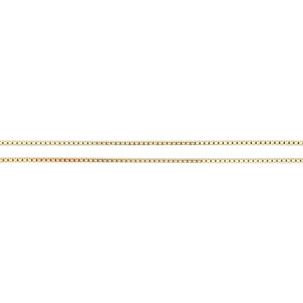 Goldene Kette Würfel - Würfel
