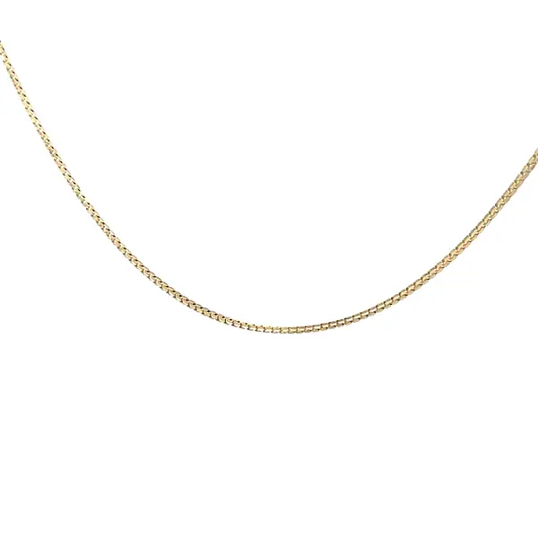 Goldene Kette Würfel - Würfel