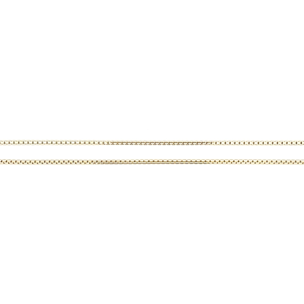 Goldene Kette Würfel - Würfel