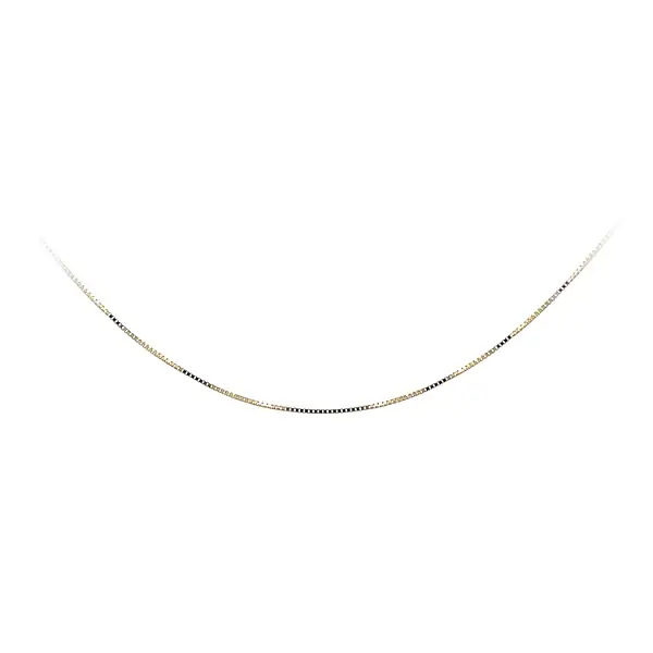 Goldene Kette Würfel - Würfel