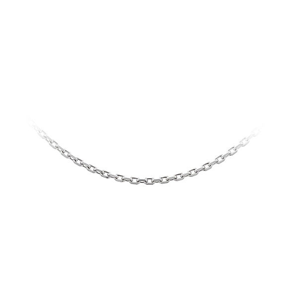 Anker Weißgold Kette