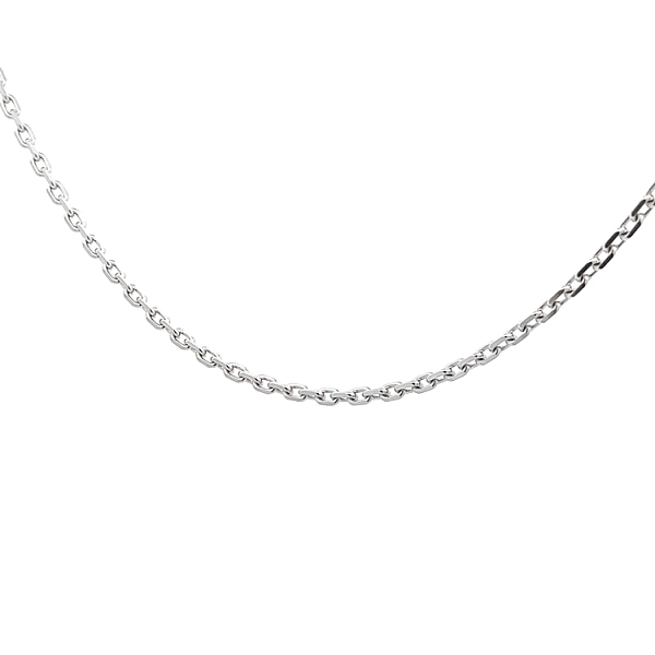 Anker Weißgold Kette