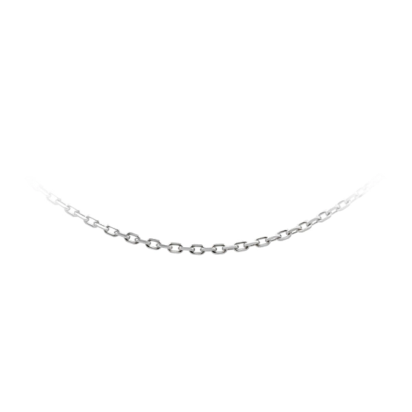 Anker Weißgold Kette