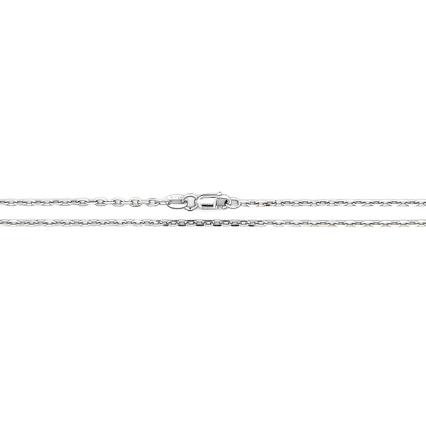 Anker Weißgold Kette
