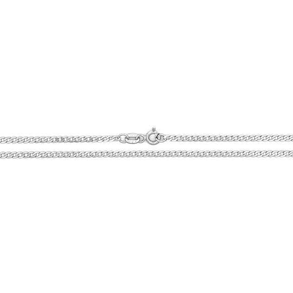 Anker Weißgold Kette