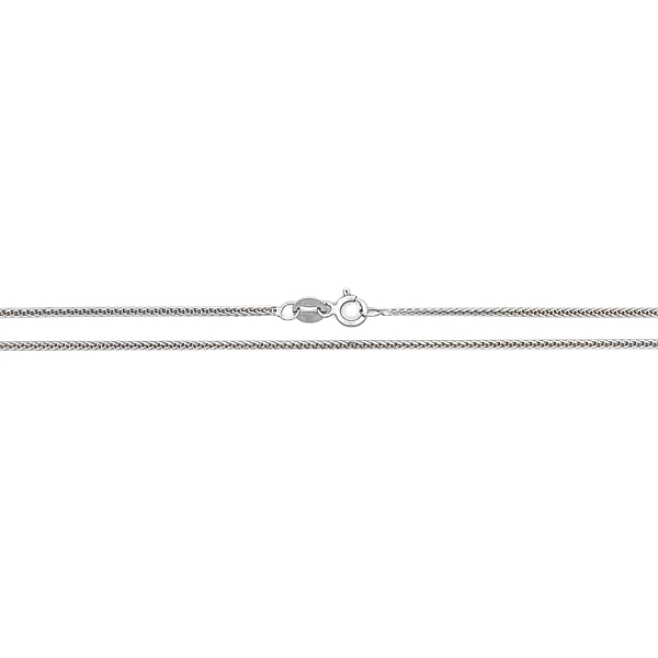 Weißgold Fuchsschwanz Kette