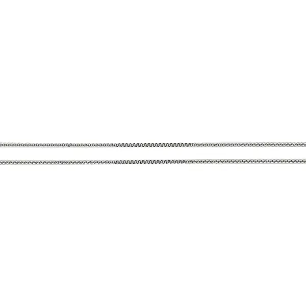 Weißgold Fuchsschwanz Kette