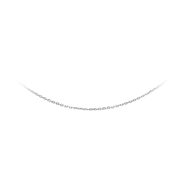 Anker Weißgold Kette