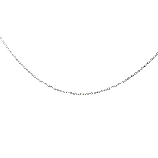 Anker Weißgold Kette