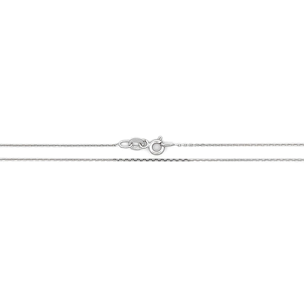Anker Weißgold Kette