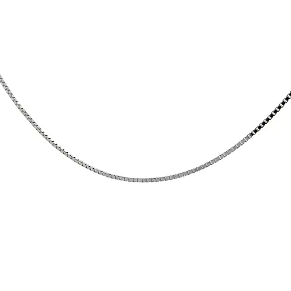 Kettenwürfel - Weißgold-Würfel