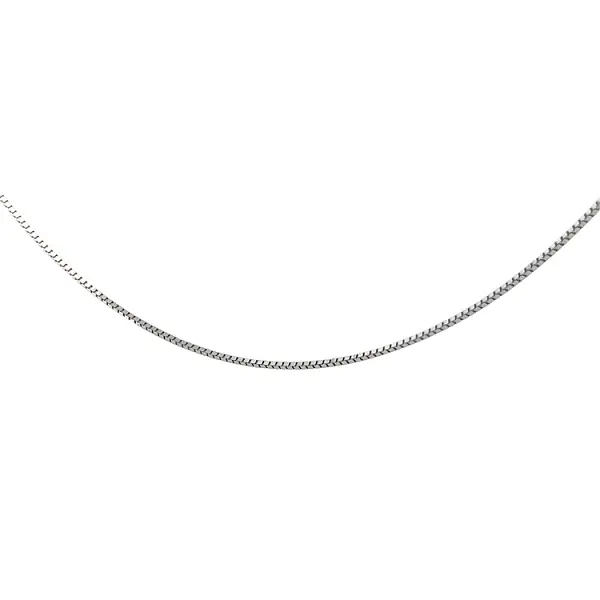 Kettenwürfel - Weißgold-Würfel