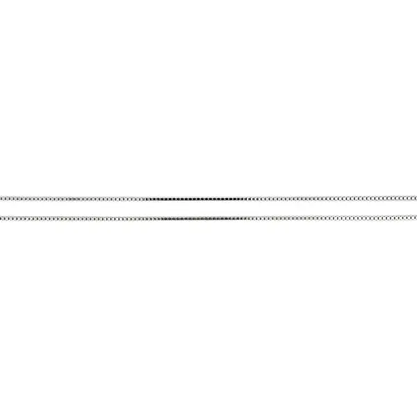 Kettenwürfel - Weißgold-Würfel