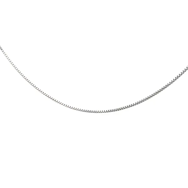 Kettenwürfel - Weißgold-Würfel