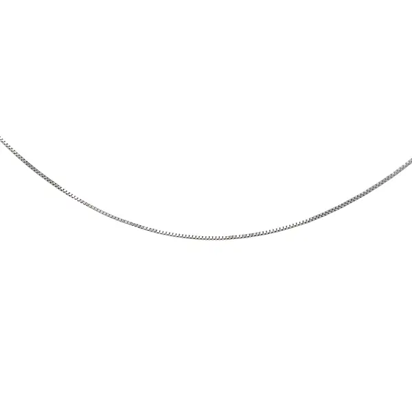 Kettenwürfel - Weißgold-Würfel