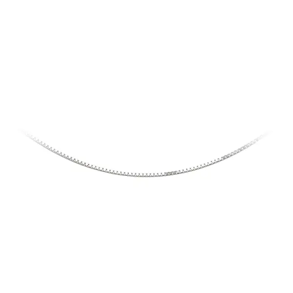 Kettenwürfel - Weißgold-Würfel