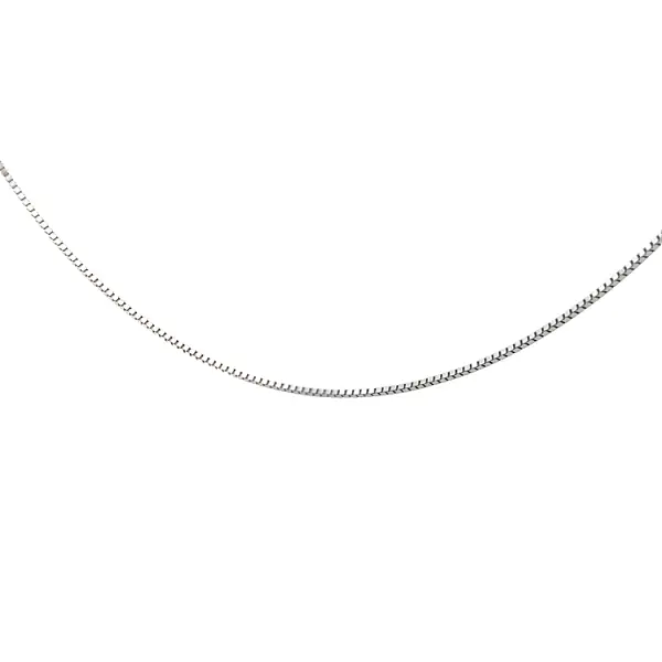 Kettenwürfel - Weißgold-Würfel