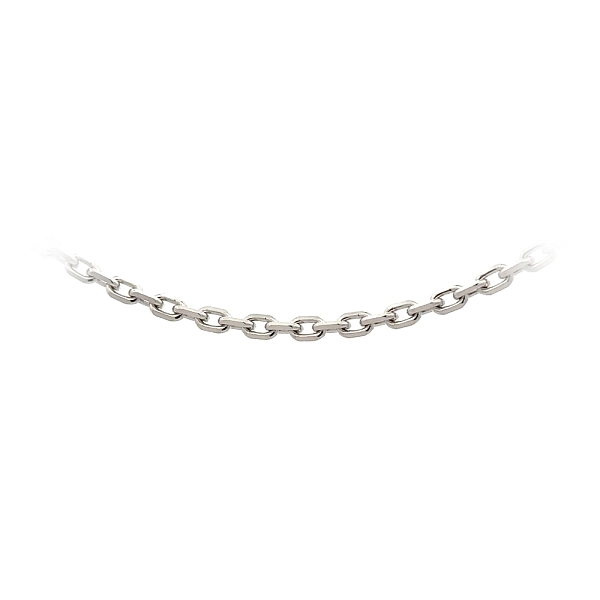 Anker Weißgold Kette