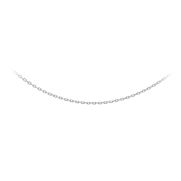 Anker Weißgold Kette