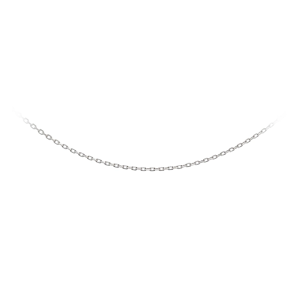 Anker Weißgold Kette